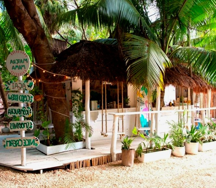 Matcha Mama é um dos cafés mais fotografados de Tulum, México |  viajando para tulum, México, península de Yucatán