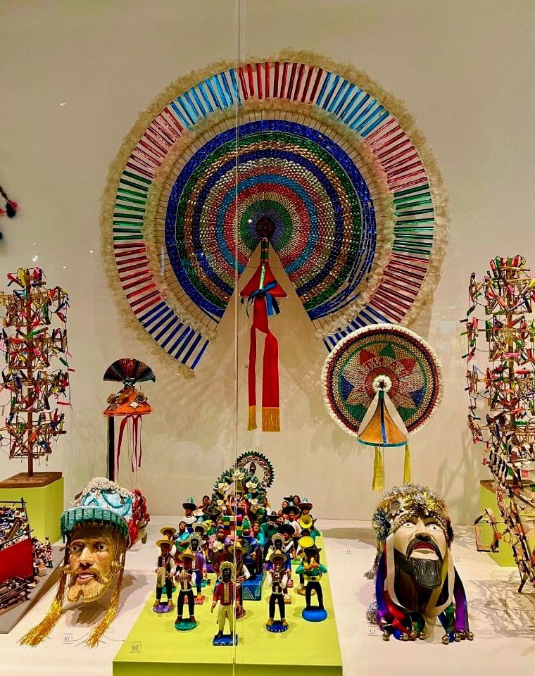 exposição de arte no Museu Nacional de Cultura Popular Coyoacan Cidade do México