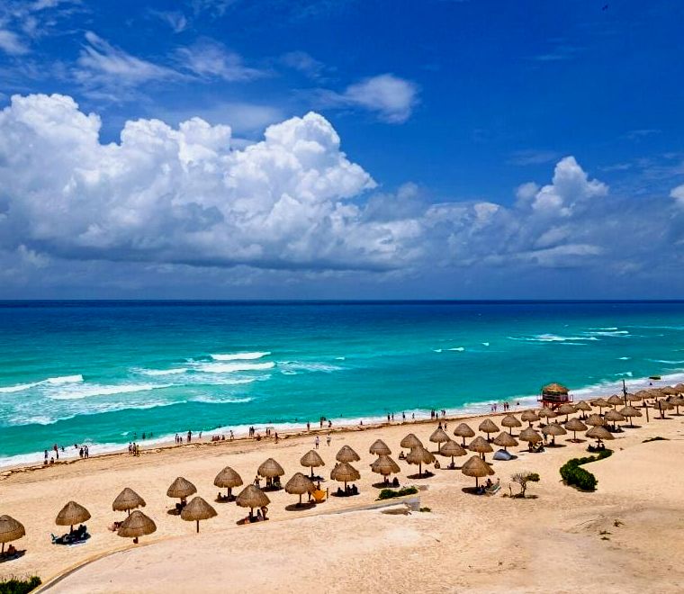 playa delfines praia de cancún |  melhores praias do México