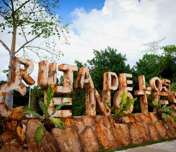 sinal ruta de los cenotes |  melhores cenotes em cancún méxico