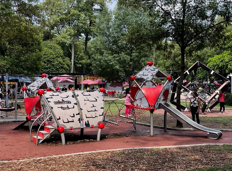 parque infantil no Parque Chapultepec CDMX