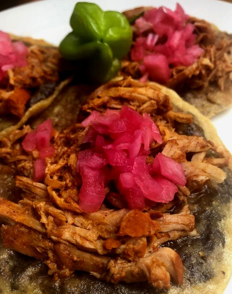 cochinita pibil tacos do México