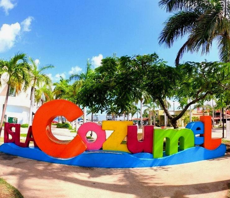 sinal de cozumel |  centro de cozumel méxico |  Cancún para Cozumel