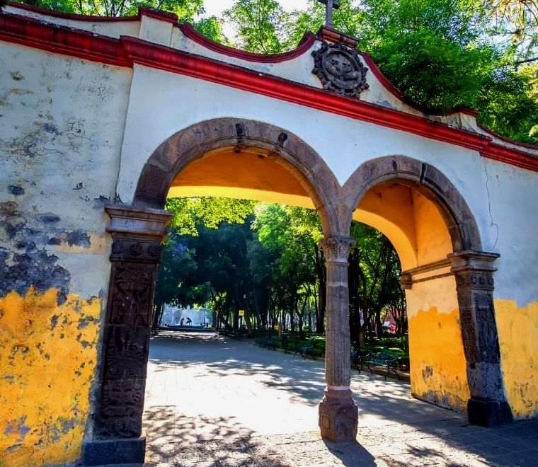 parque em coyoacán, cidade do méxico