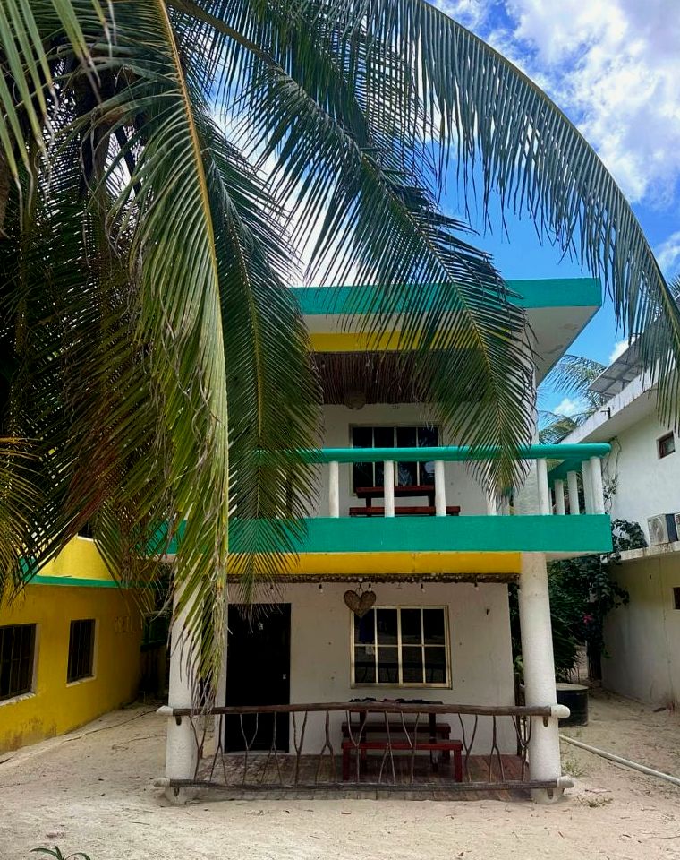casa colorida em Playa Xpu-Ha Beach México
