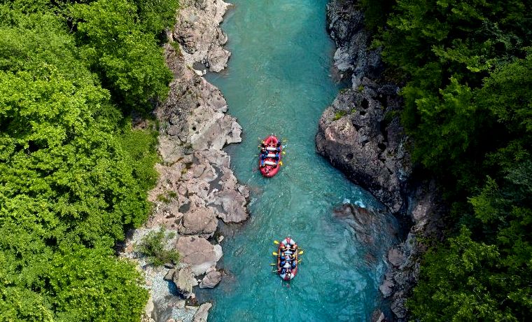rafting no rio Tampaon na La Huasteca Potosina Tours