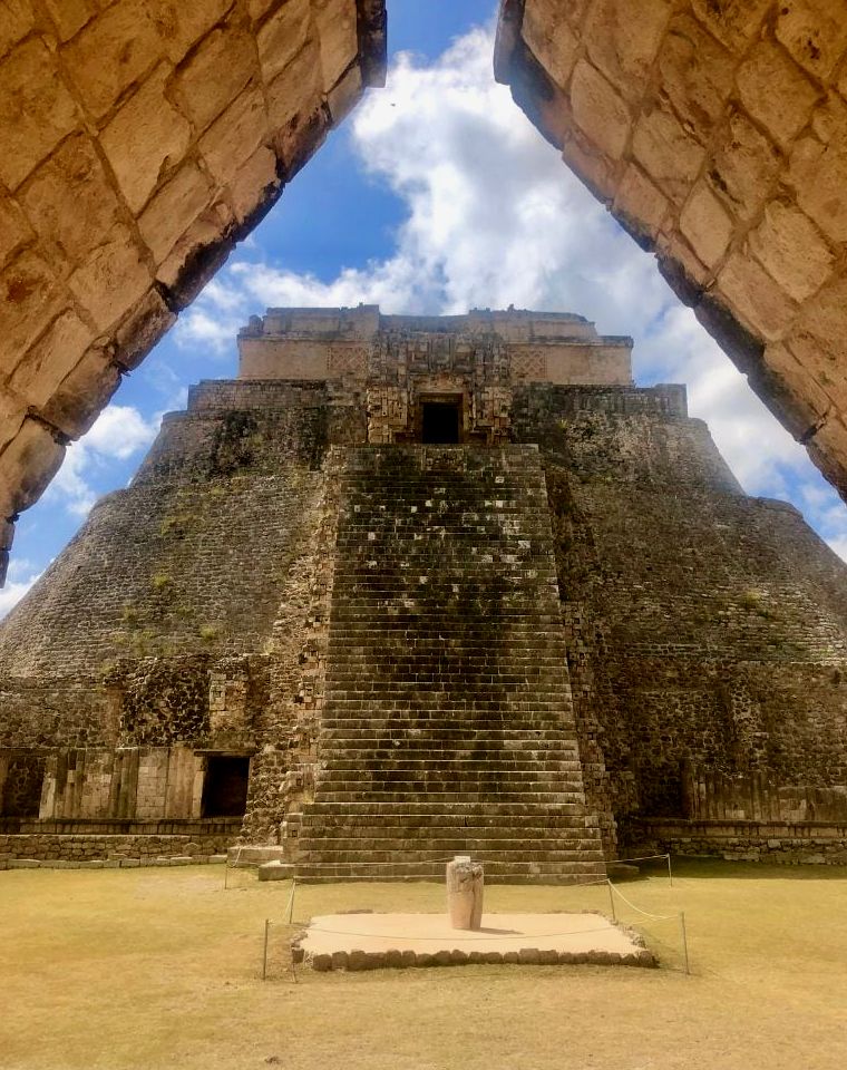 ruínas de uxmal em yucatan, méxico